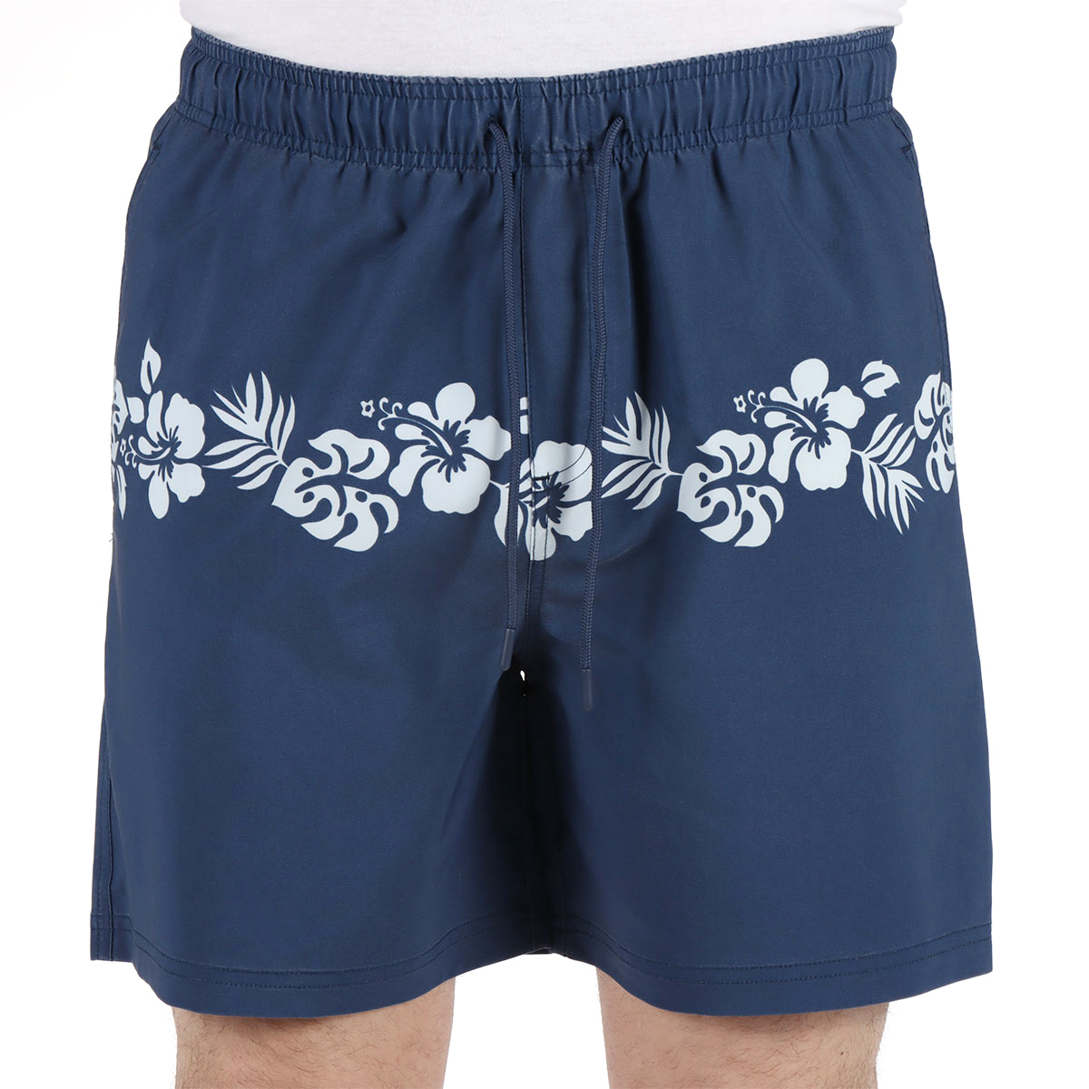 Traje de Ba&ntilde;o Short Estampado Tropical Fukka para Hombre image number null
