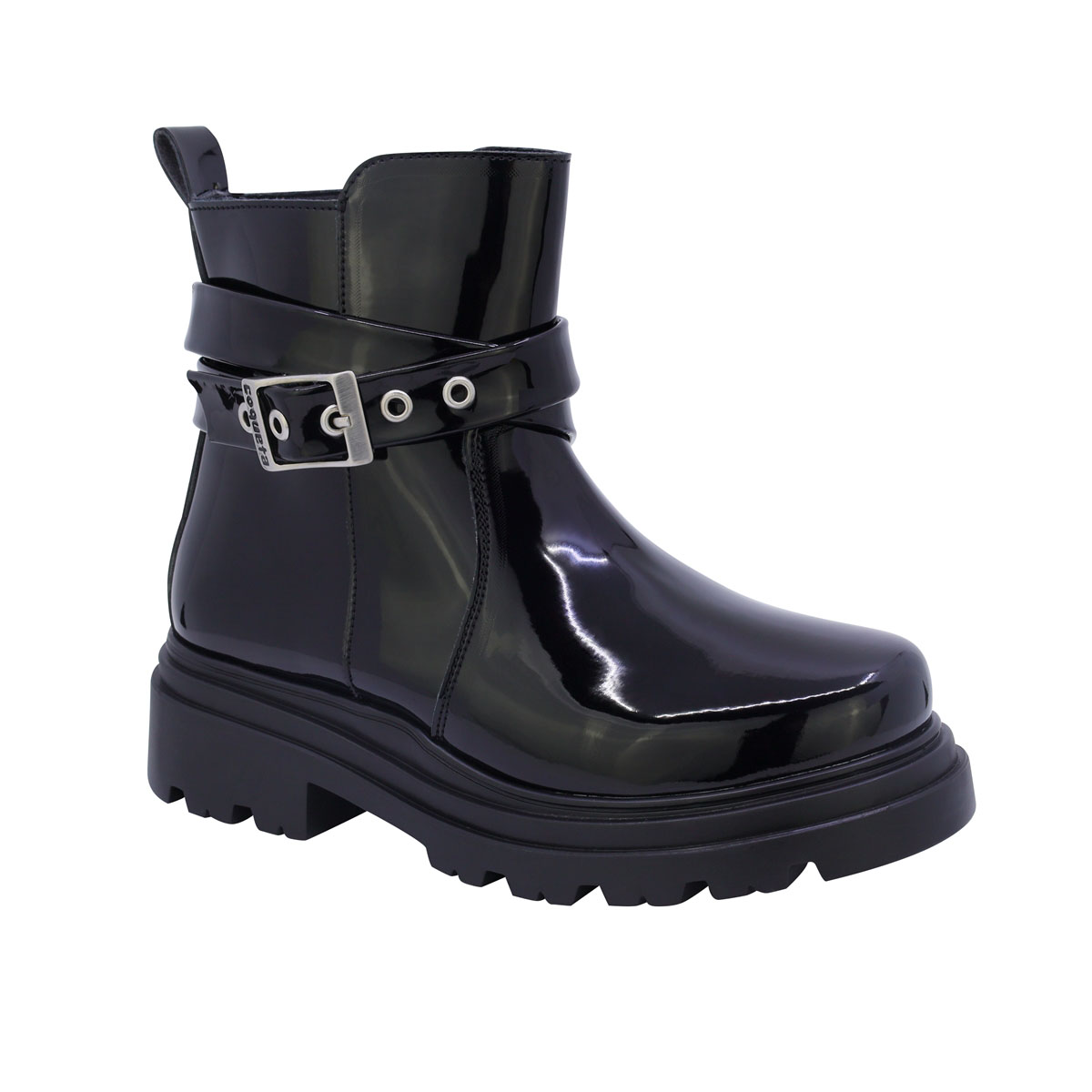Botin Ch Con Cierre 18-25 Negro Coqueta image number null