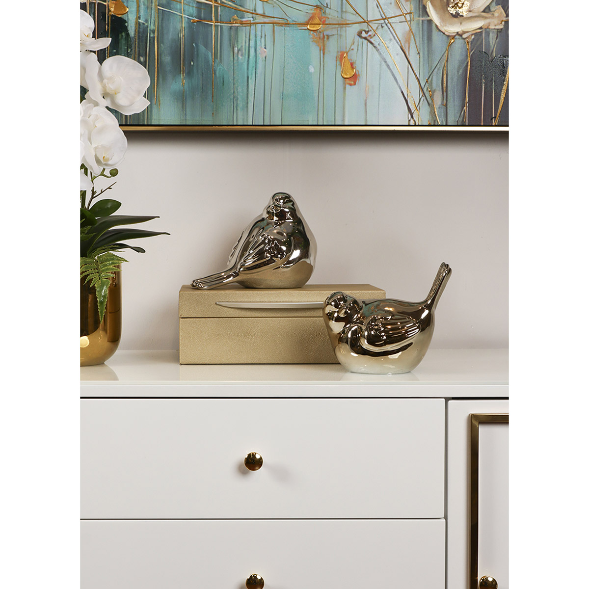 Ave Plateada Decorativa Concepts Dolomita image number null