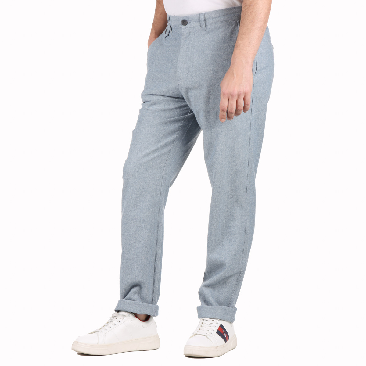 Pantal&oacute;n Lino Algod&oacute;n Regular Fit Casual J.opus Hombre image number null