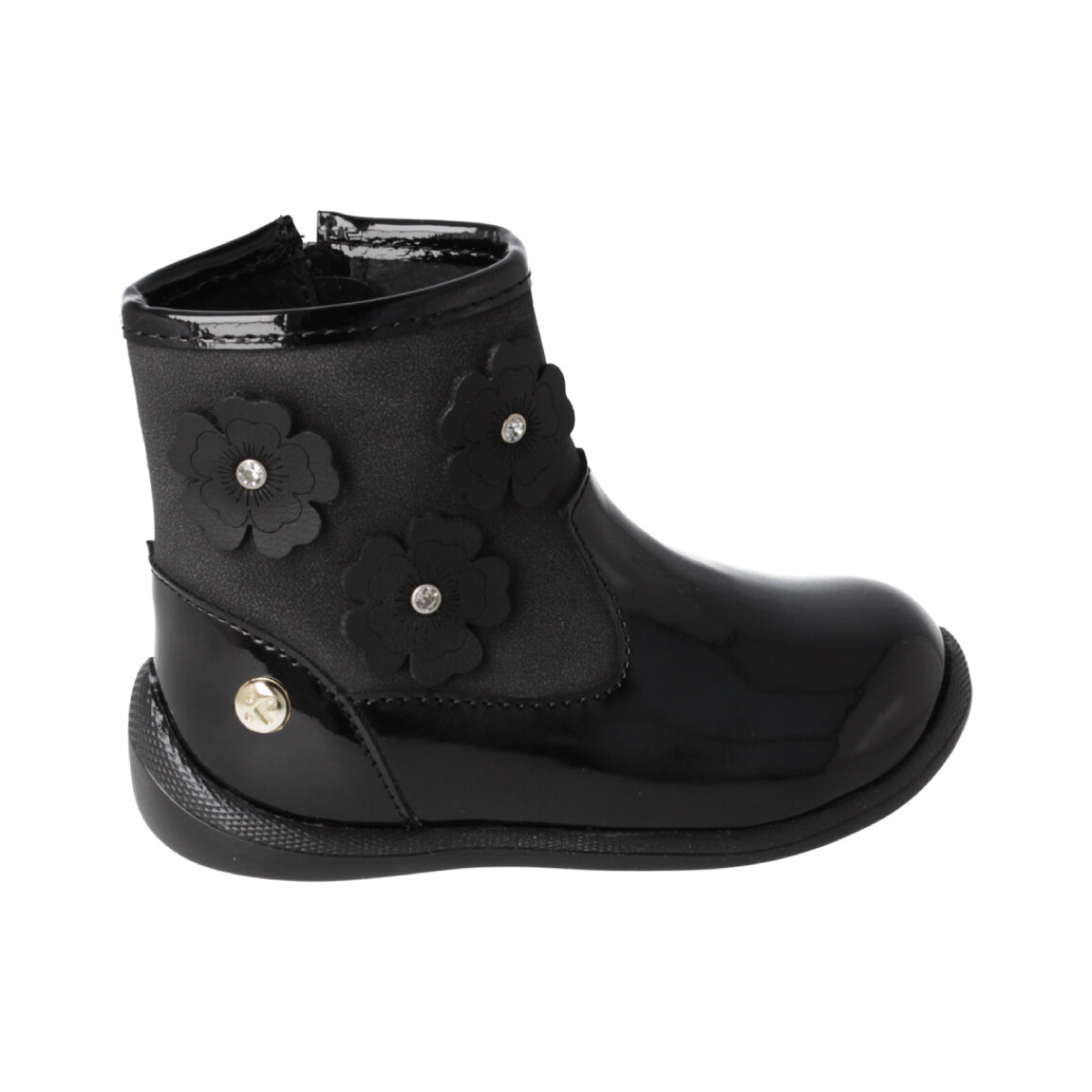 Botin con Cierre Lateral 13-15 Negro Karsten image number null