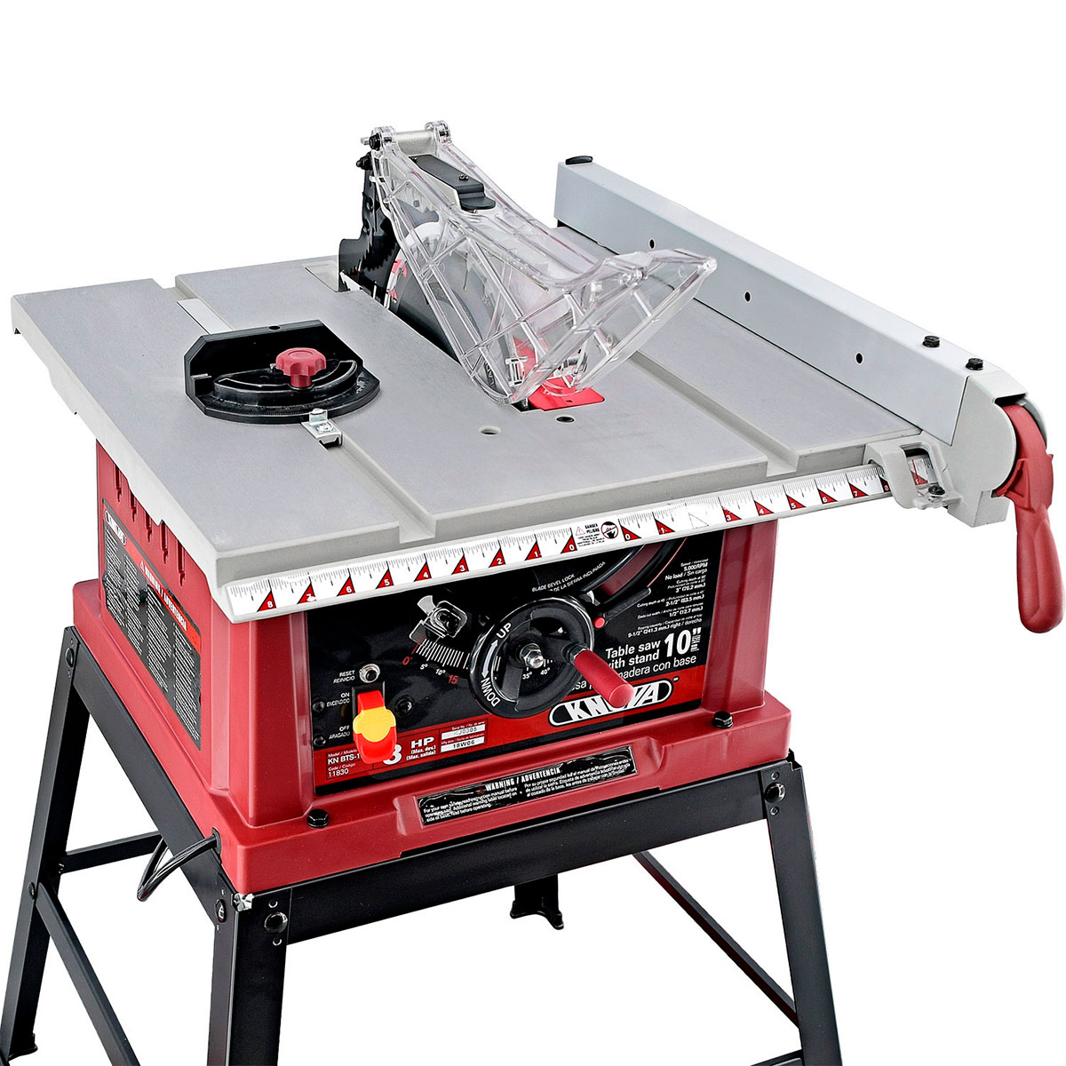 Sierra De Mesa Con Base 10" 2.7 Hp Kn Bts-10n Knova image number null