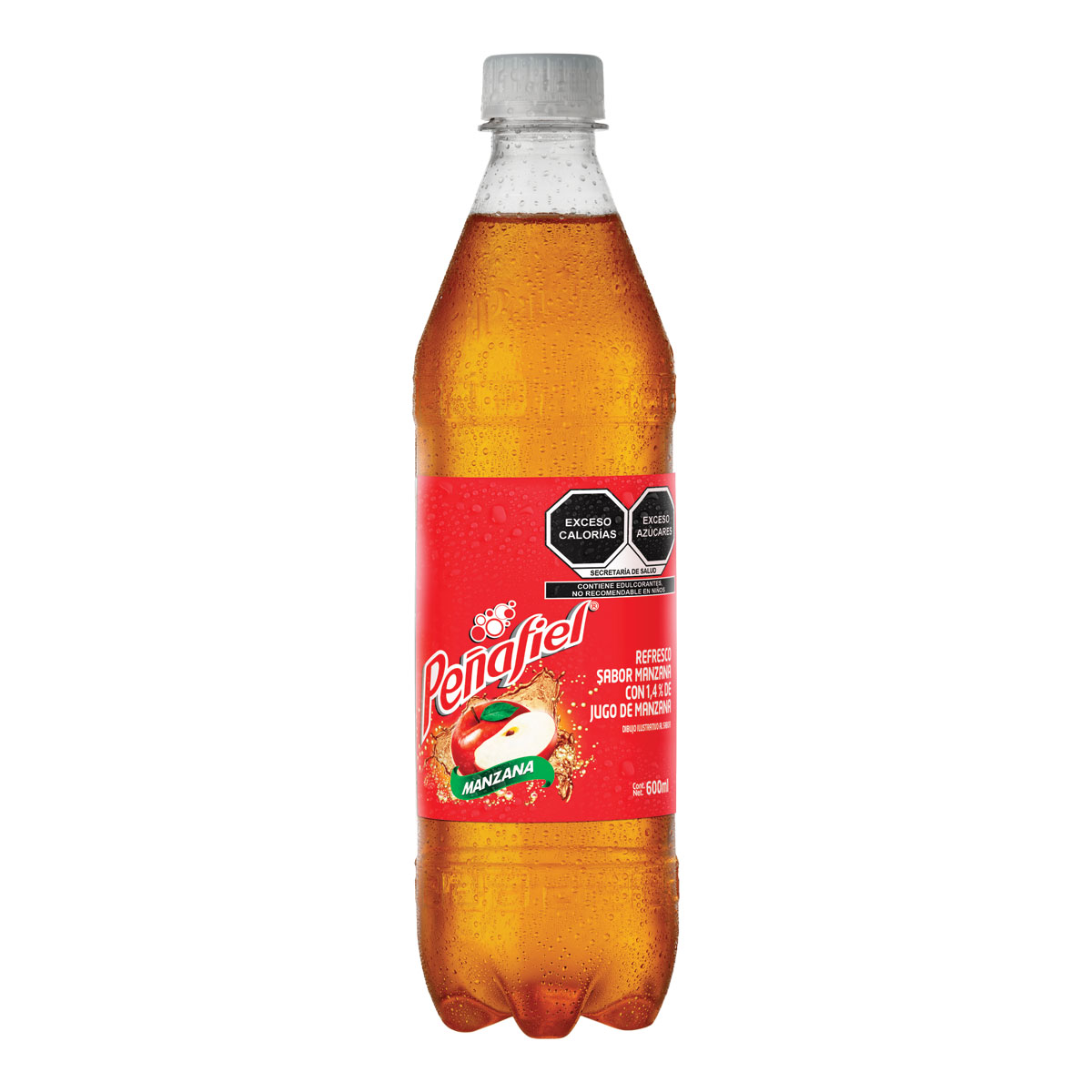 Refresco Manzana Roja 600 ml Pe&ntilde;afiel image number null