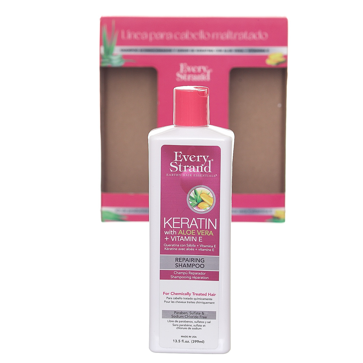 Kit Cabello Maltratado Aloe Vera Keratina Y Vit E EVERY STRAND image number null