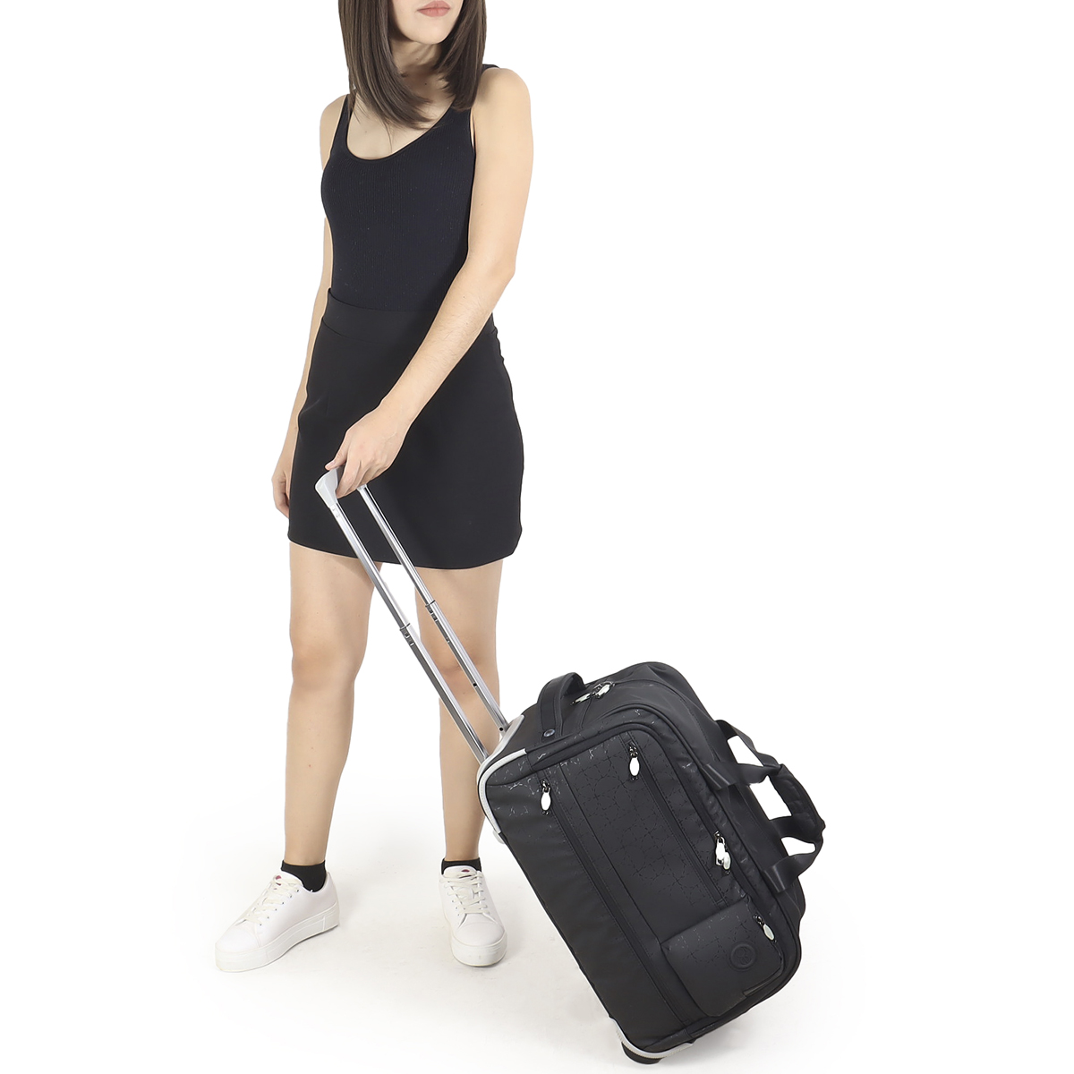 Duffle Bag Cloe con Ruedas SS Ruel III Negro image number null