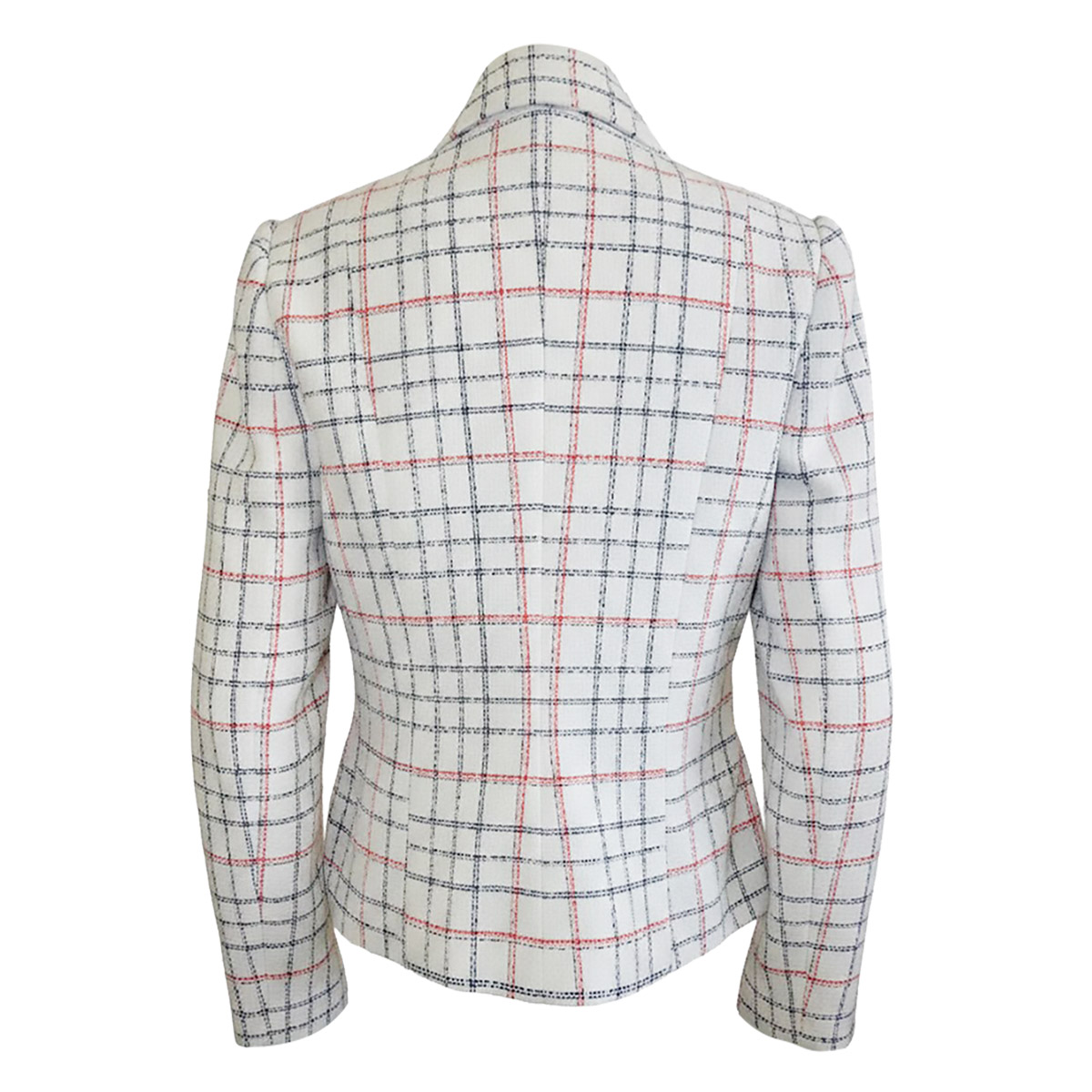 Saco Cuadros Con Botones Chaps  Para Mujer image number null