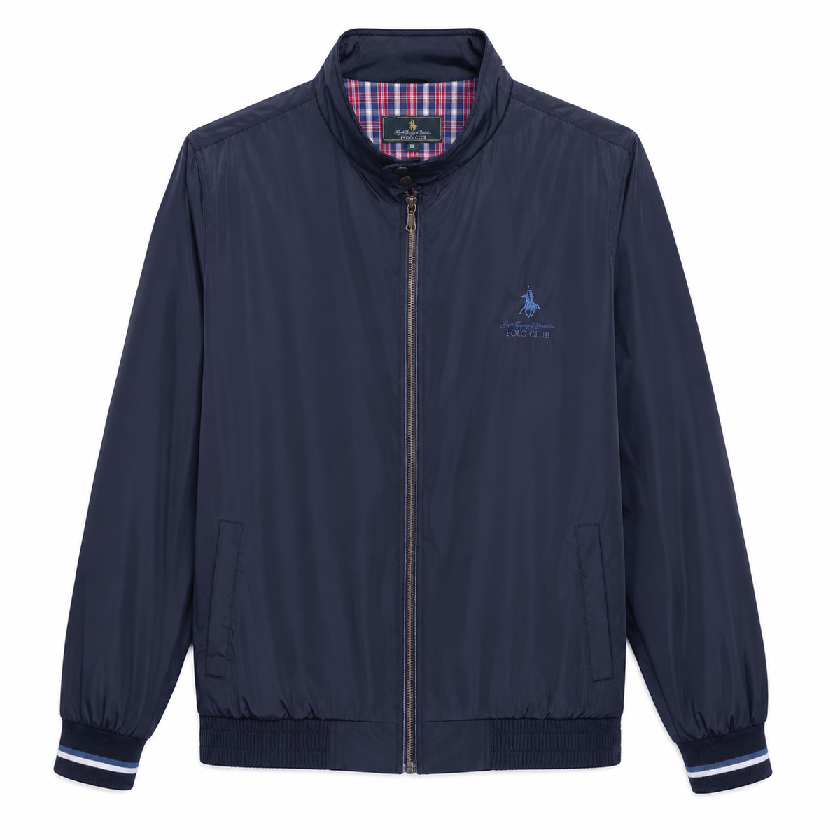 Chamarra Cuello Alto Royal Polo Club Azul Oscuro para Hombre Plus image number null