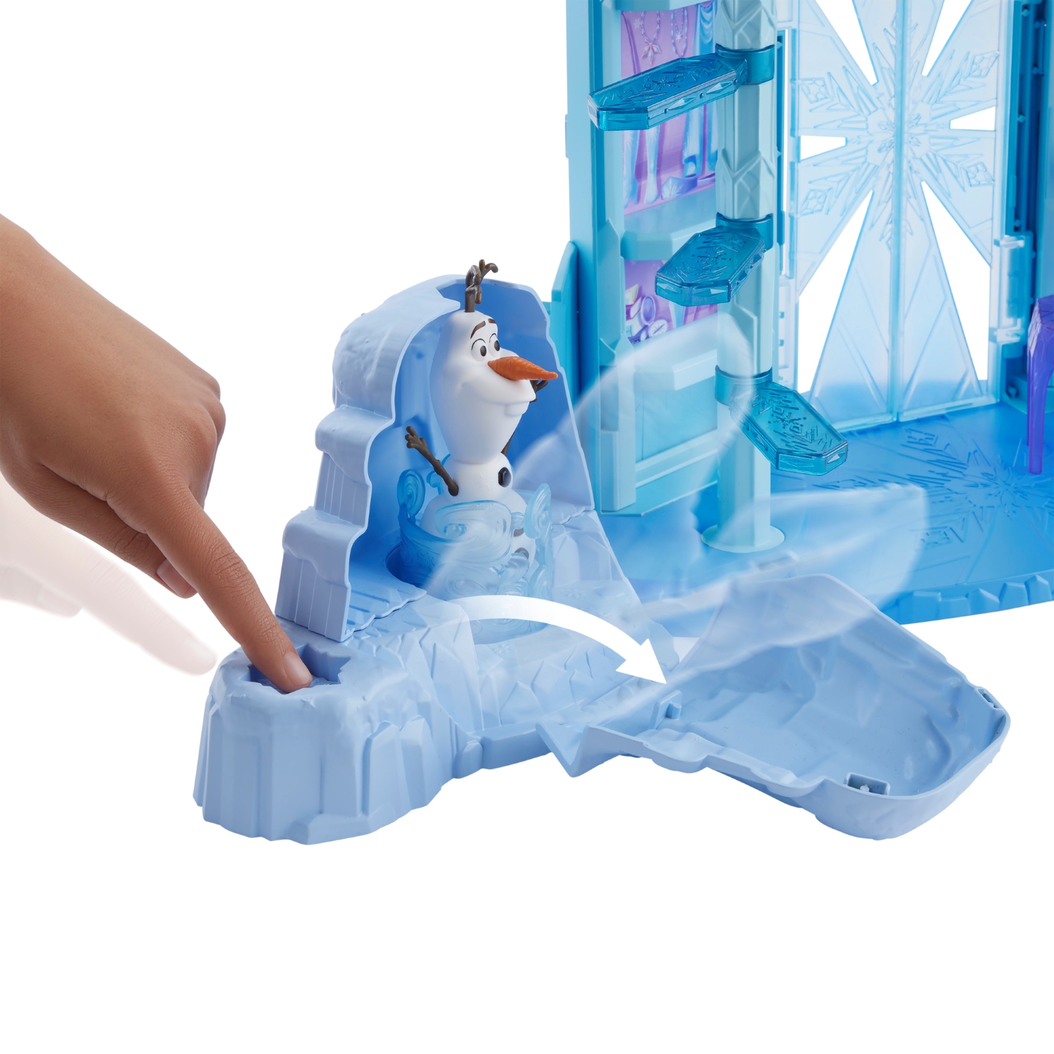 Disney Frozen Casa De Mu&ntilde;ecas Castillo De Hielo Mattel image number null