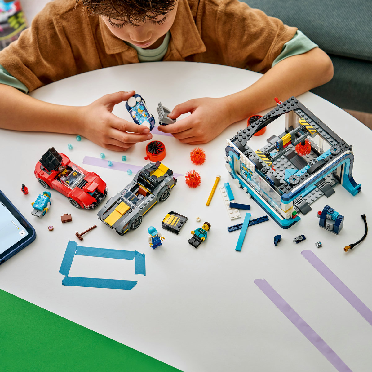 City Tunel De Autolavado Lego image number null