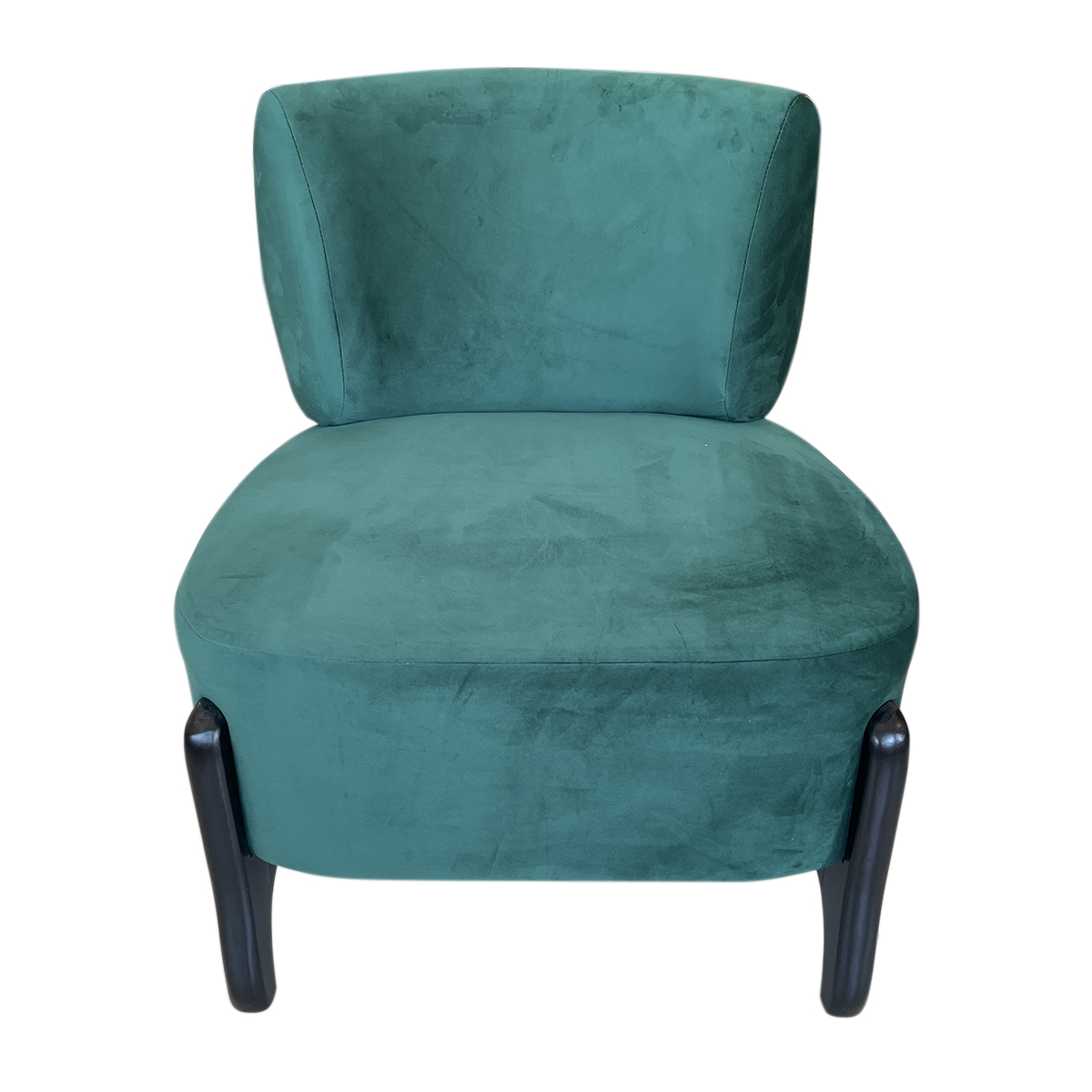 Sill&oacute;n Vintage Home Slipper Velvet Green image number null