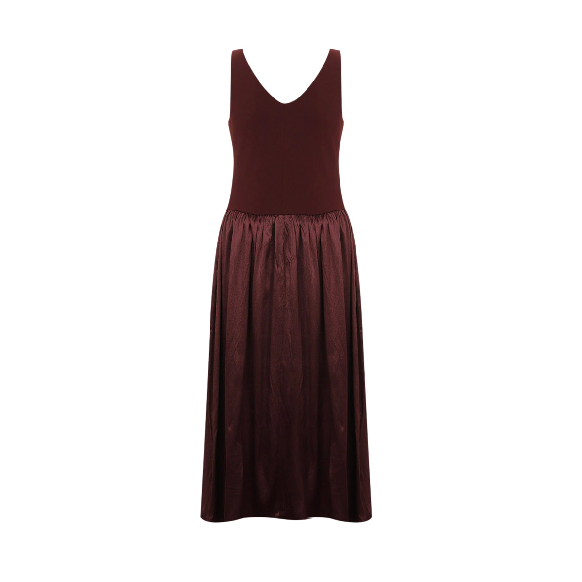 Maxi Vestido Liso Voltaire & Voltaire Para Mujer Formal image number null