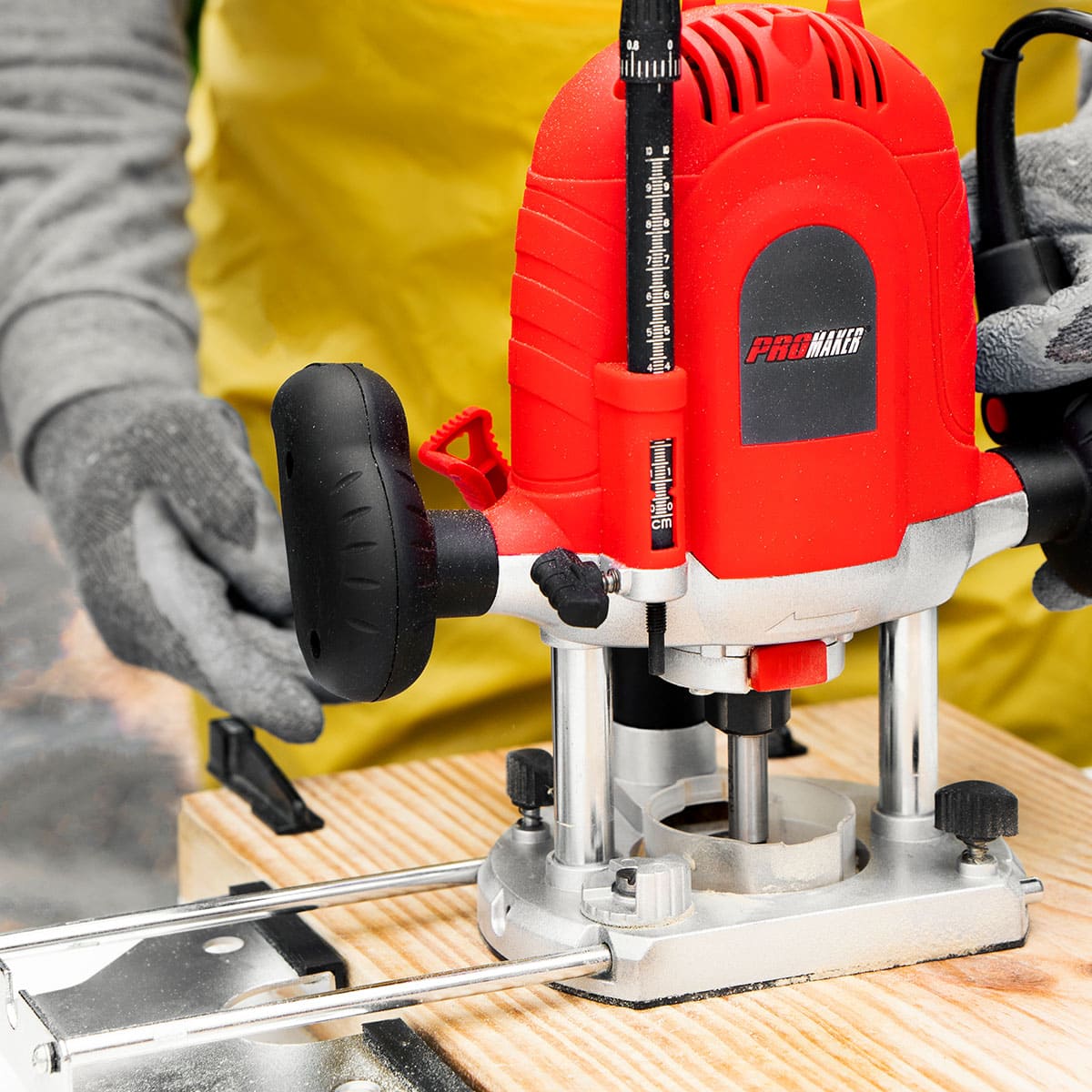 Rebajadora 2.7 HP Router 1600W Promaker image number null