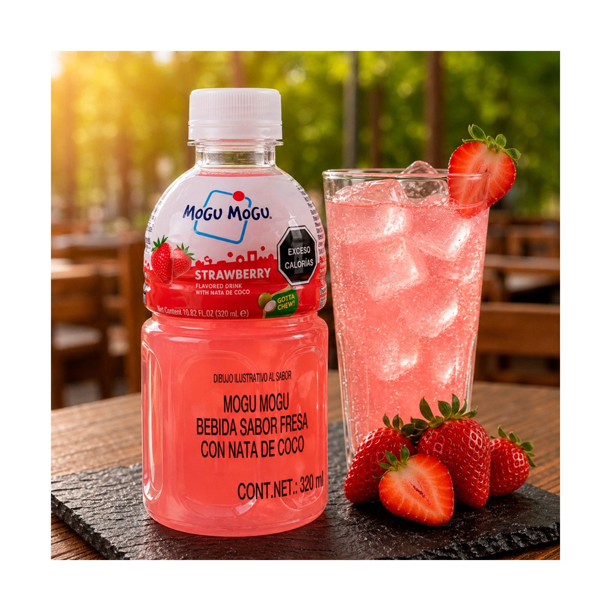 Bebida Mogu Mogu Fresa 320Ml image number null