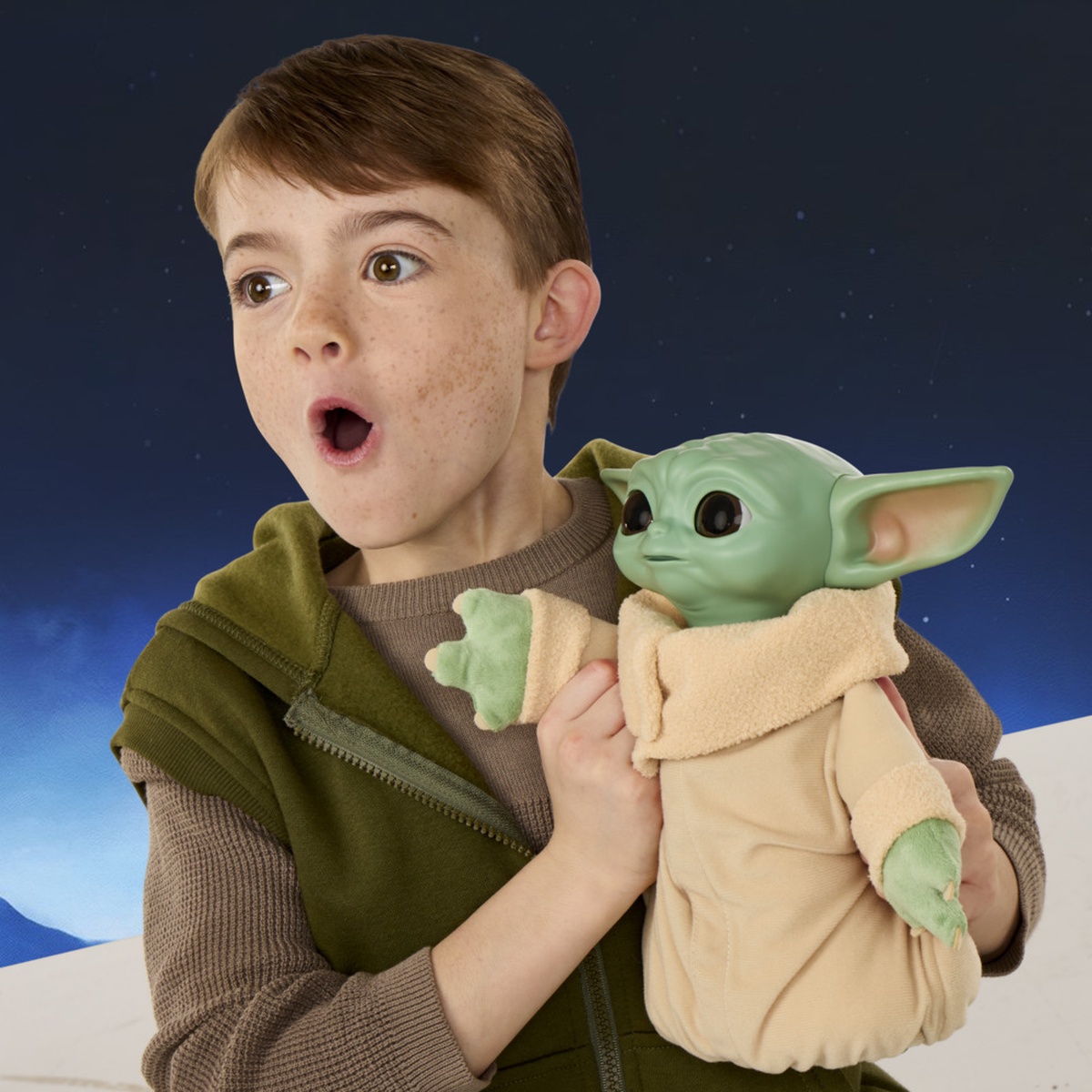 Star Wars Peluche Animatr&oacute;nico Compa&ntilde;ero de Acci&oacute;n Grogu image number null