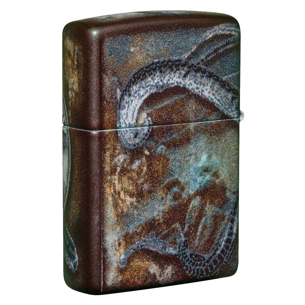 Encendedor Zippo Dise&ntilde;o Kraken Mone image number null