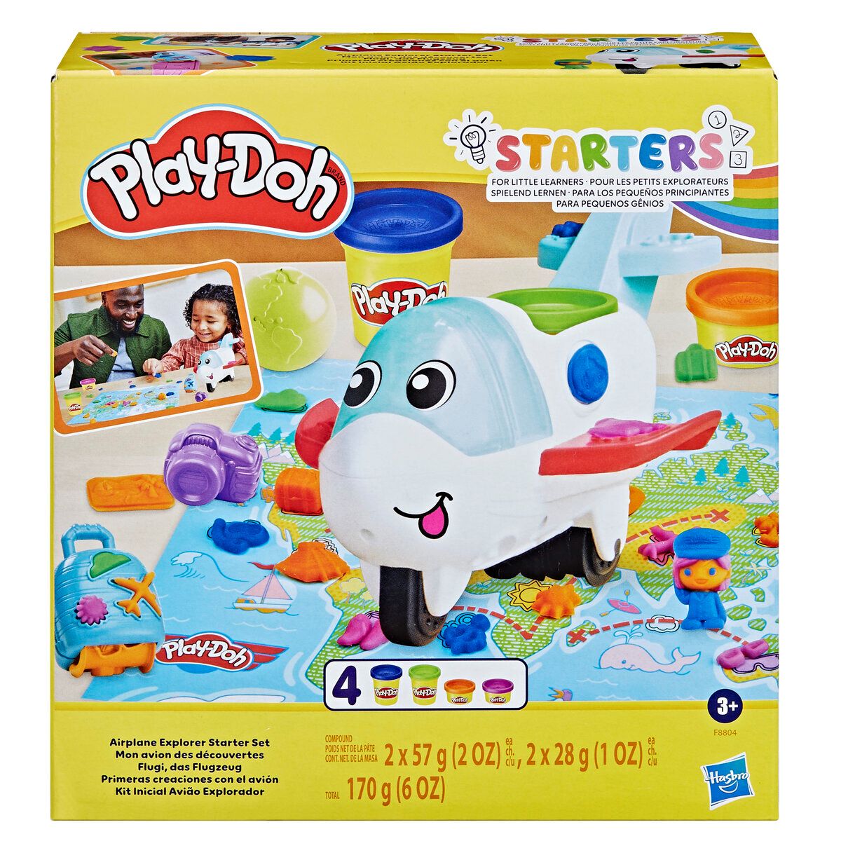 Set de Juego Play-Doh - Primeras creaciones con el avi&oacute;n image number null