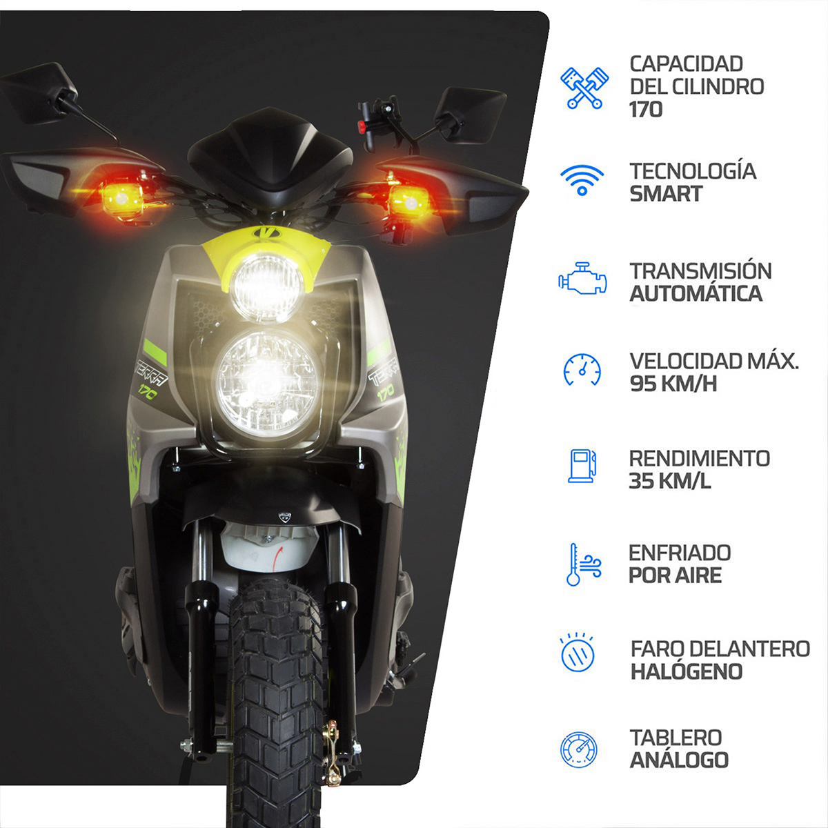 Motoneta Vento Terra DS 170CC 2025 image number null
