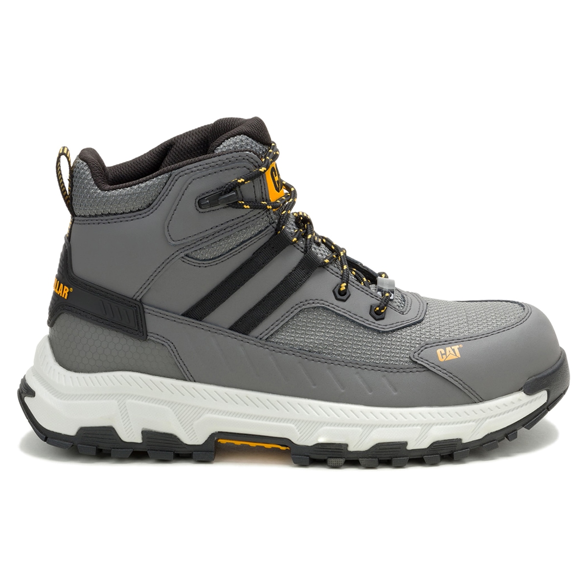 Bota Industrial Composite Toe Caterpillar Gris para Hombre image number null