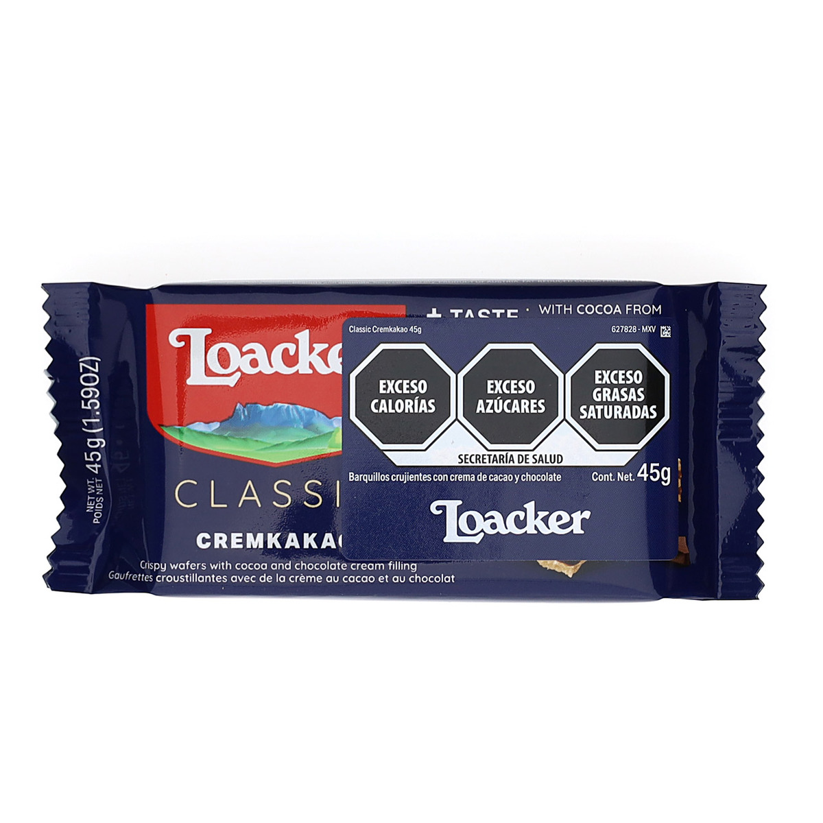Loacker Classic 45 G Cremkakao image number null