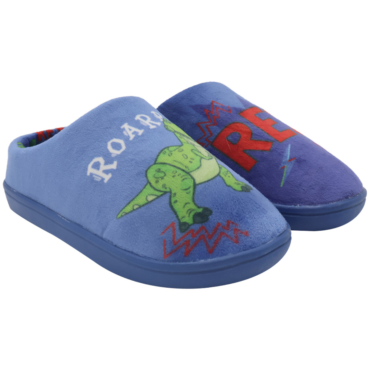 Pantufla Personajes Rex Azul para Ni&ntilde;o image number null