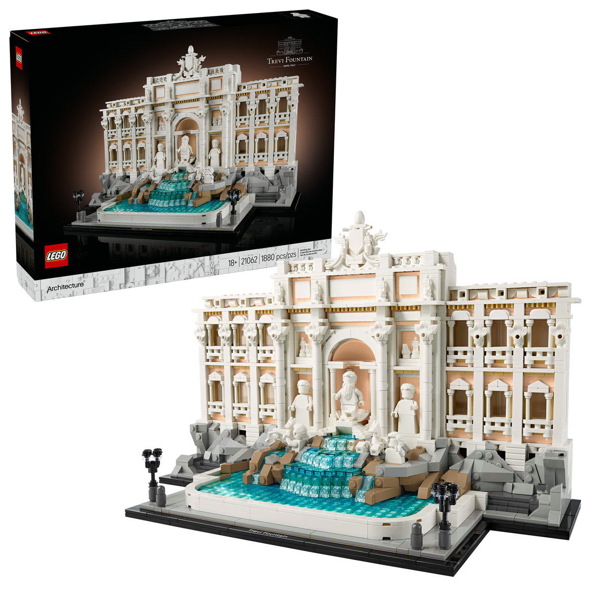LEGO&reg; Architecture Modelo de Fontana di Trevi image number null