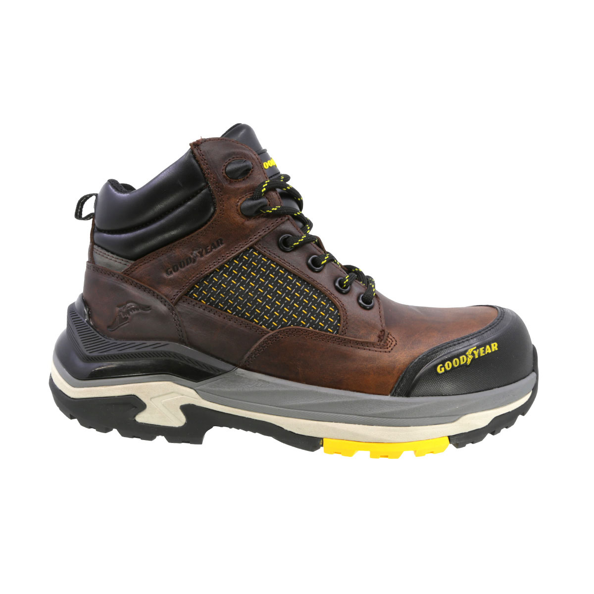 Bota Industrial Good Year Gravix GY 261 Caf&eacute; para Hombre image number null