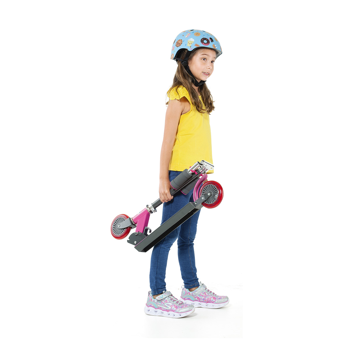 City Scooter Rosa Molto Infantil image number null