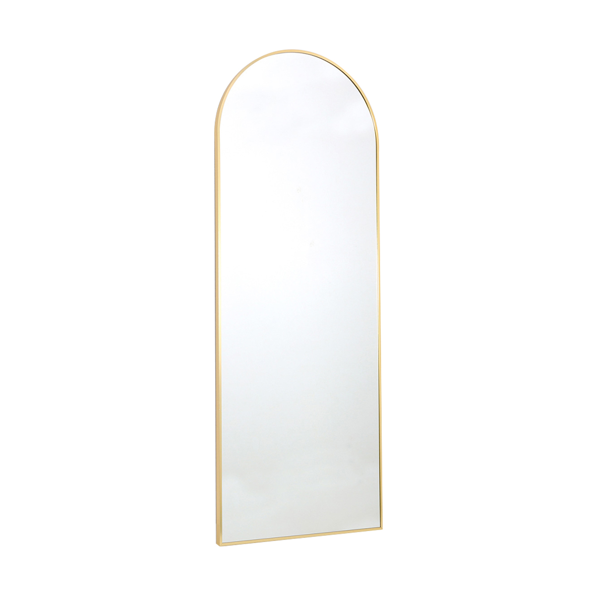 Espejo con marco de aluminio reverso de MDF Ganchos HOME NATURE image number null