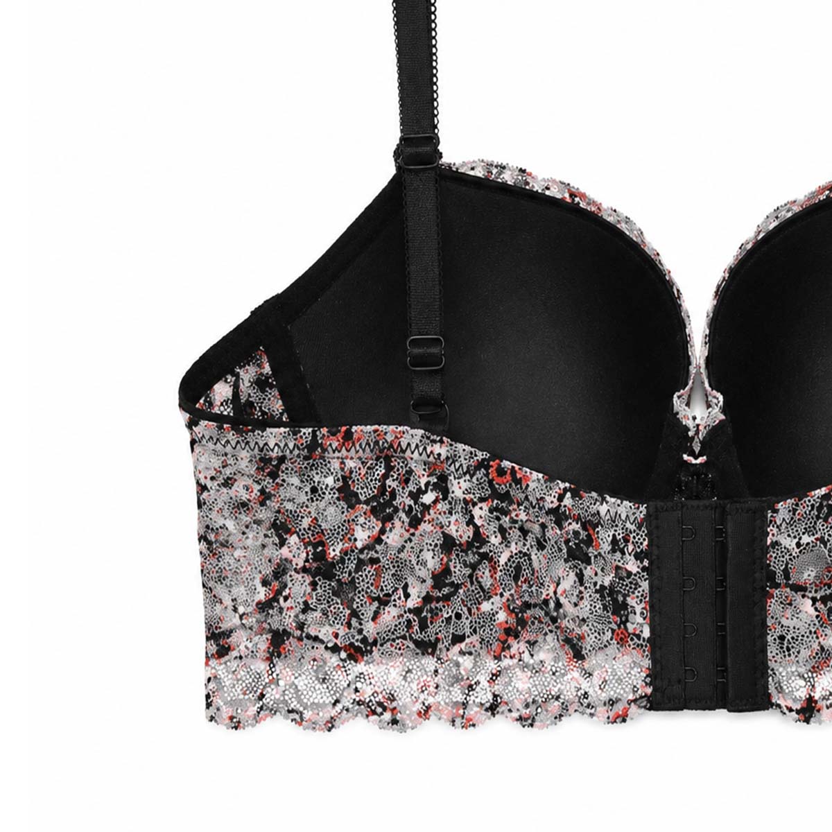 Brasier Bustier Encaje Estampado Vicky Form Para Mujer image number null