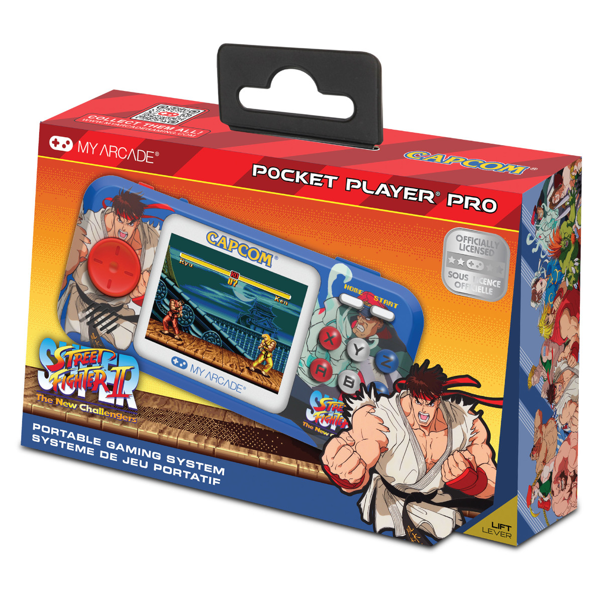 Consola Port&aacute;til My Arcade Street Fighter Ii Pocket Player image number null