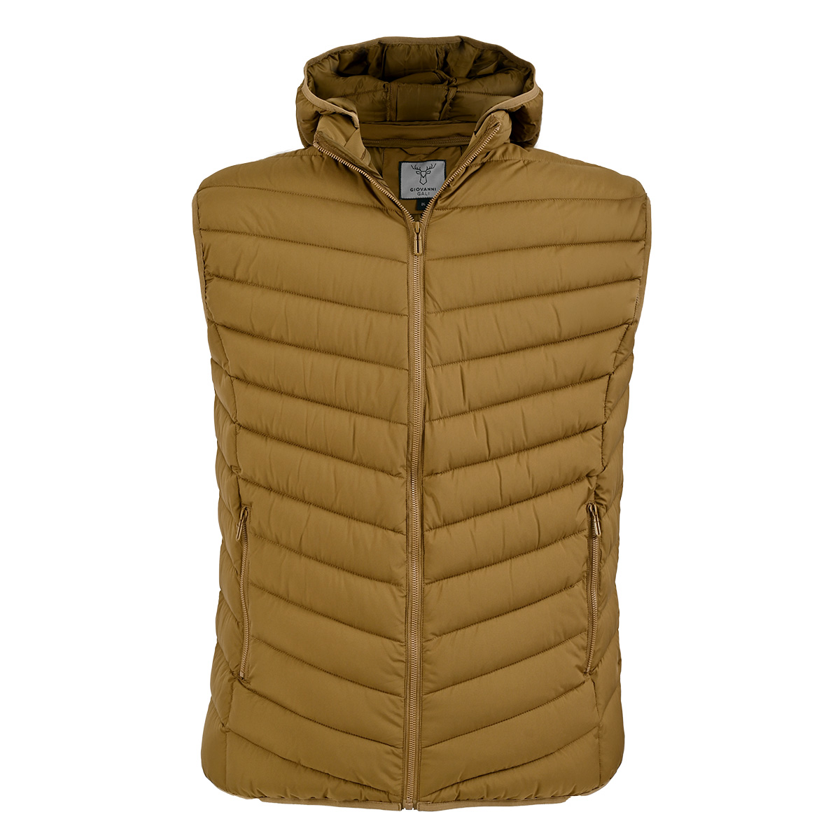 Chaleco Capitonado Giovanni Gali con Gorro Desmontable para Hombre Plus image number null