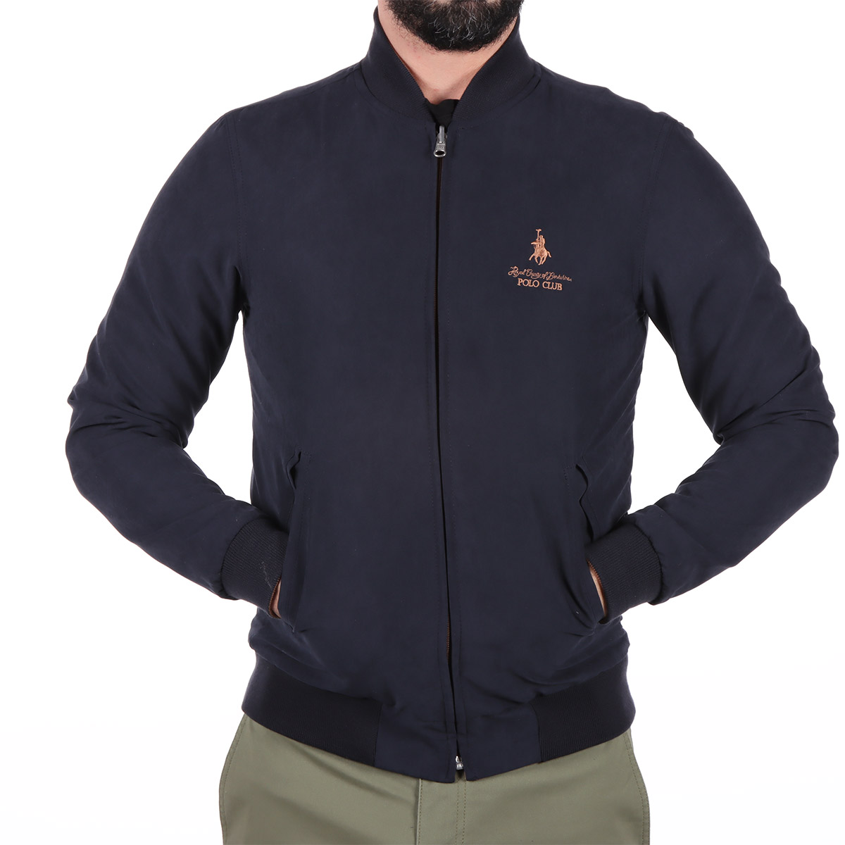 Chamarra Bomber Doble Vista Royal Polo Club para Hombre image number null
