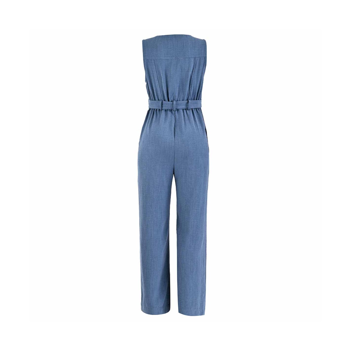 Jumpsuit de maternidad con botones y cinta de amarre Noori para mujer image number null