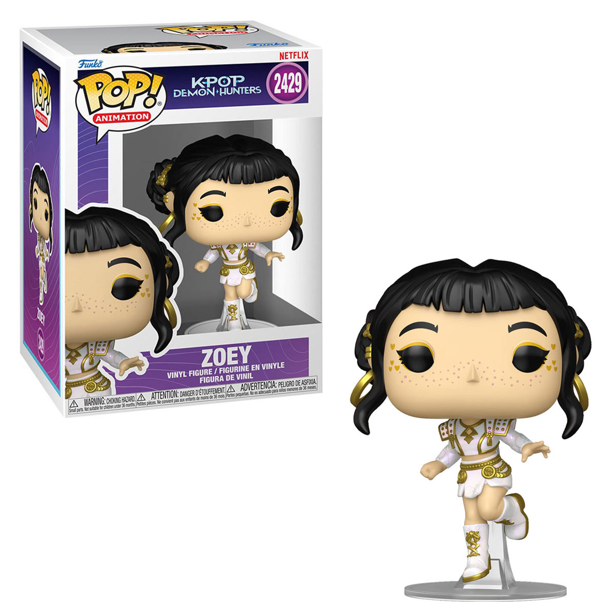 Funko Pop Animation K-Pop Demon Hunters - Zoey Atu image number null