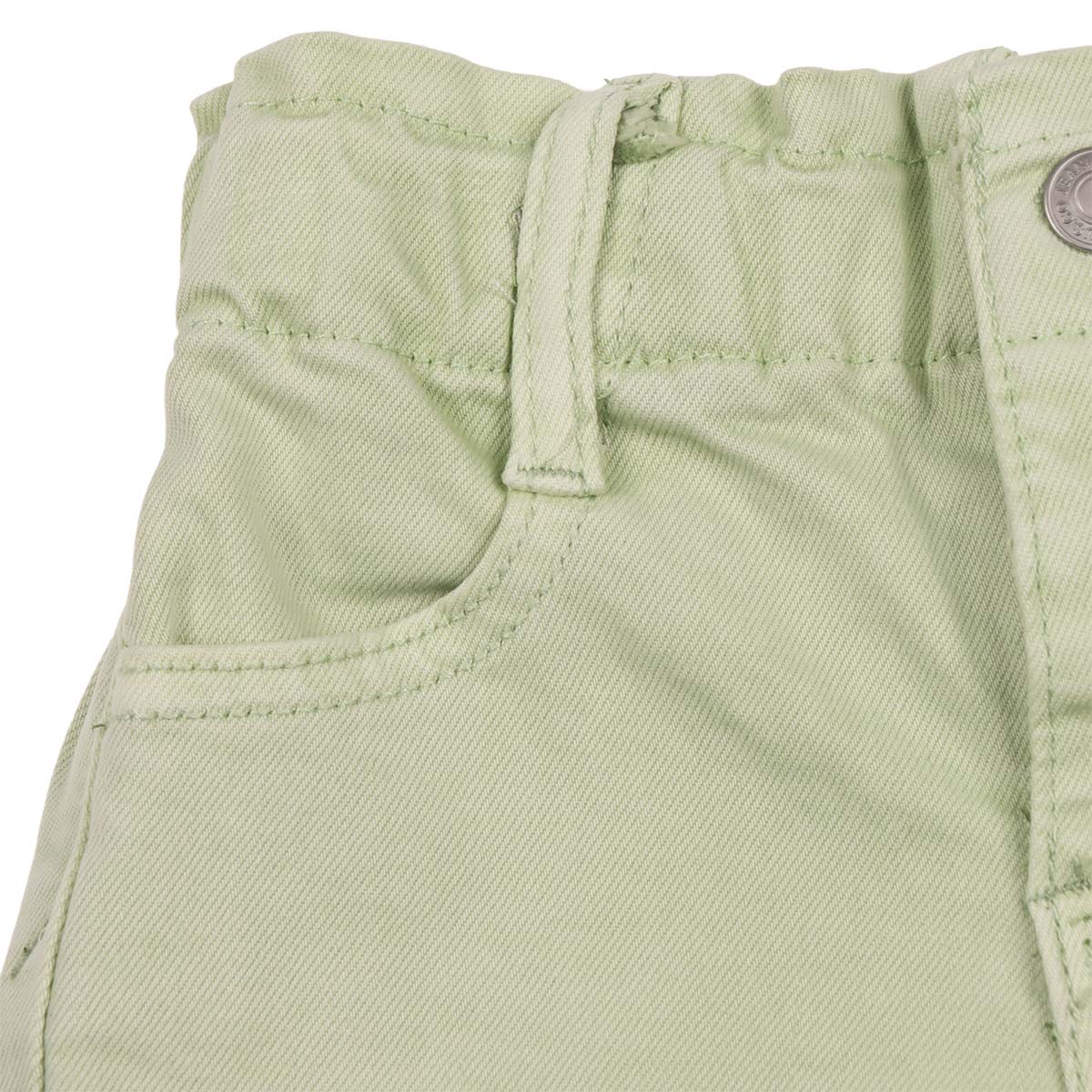 Short El&aacute;stico de Algod&oacute;n C&oacute;modo Casual JEANIOUS para Beb&eacute; Ni&ntilde;a image number null