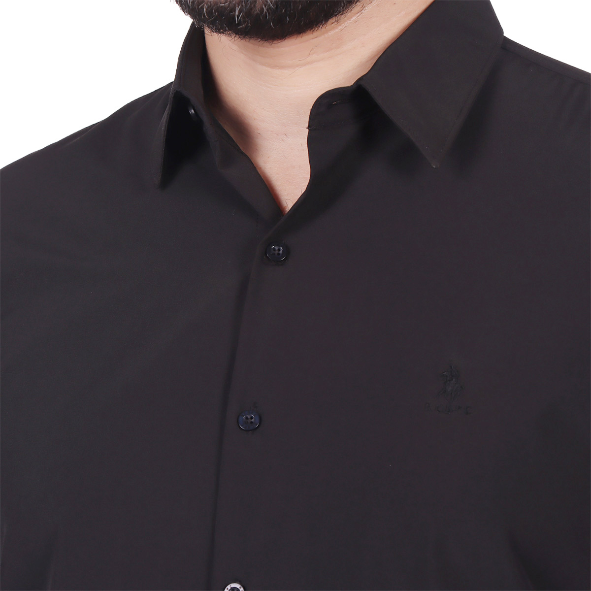 Camisa Slim Fit Manga Larga Elegante Polo Club para Hombre image number null