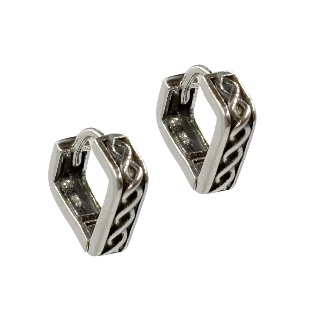 Arracada Cuadrada P Aktuales para Hombre image number null