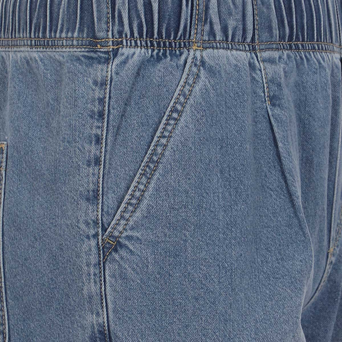 Pantal&oacute;n Mezclilla Elastico En Cintura Life Styler Para Mujer Curvy image number null