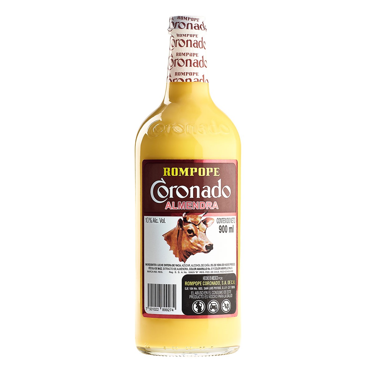 Rompope De Almendra Coronado 900Ml image number null
