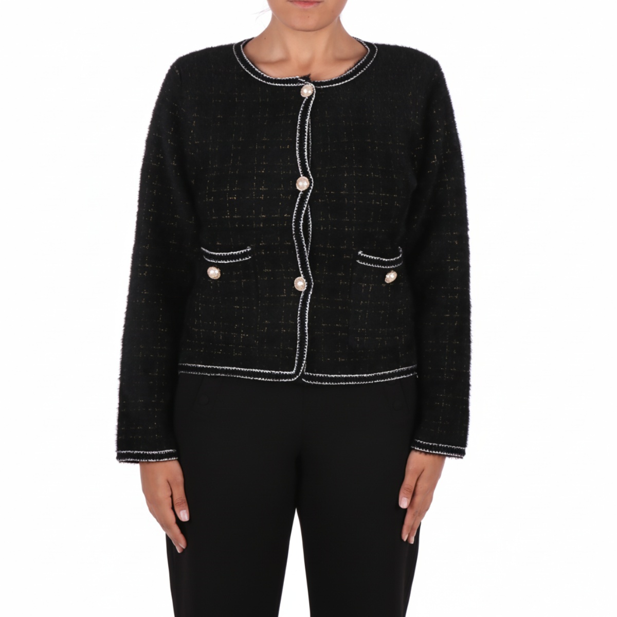 Blazer Con Botones Philosophy Jr Petite Para Mujer image number null