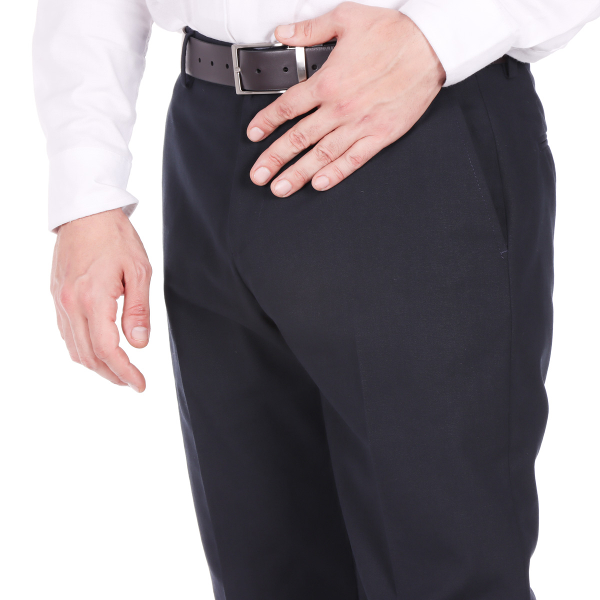 Pantal&oacute;n de Vestir Hombre Carlo Corinto Negro image number null