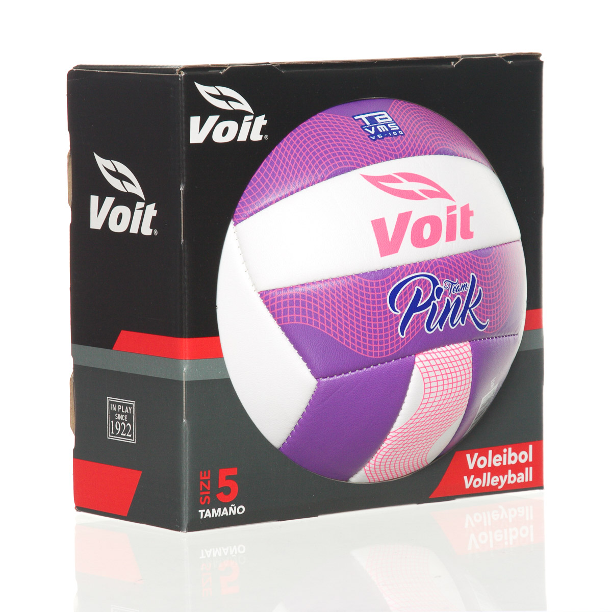 Balon Volleyball Voit 5 Rosa image number null