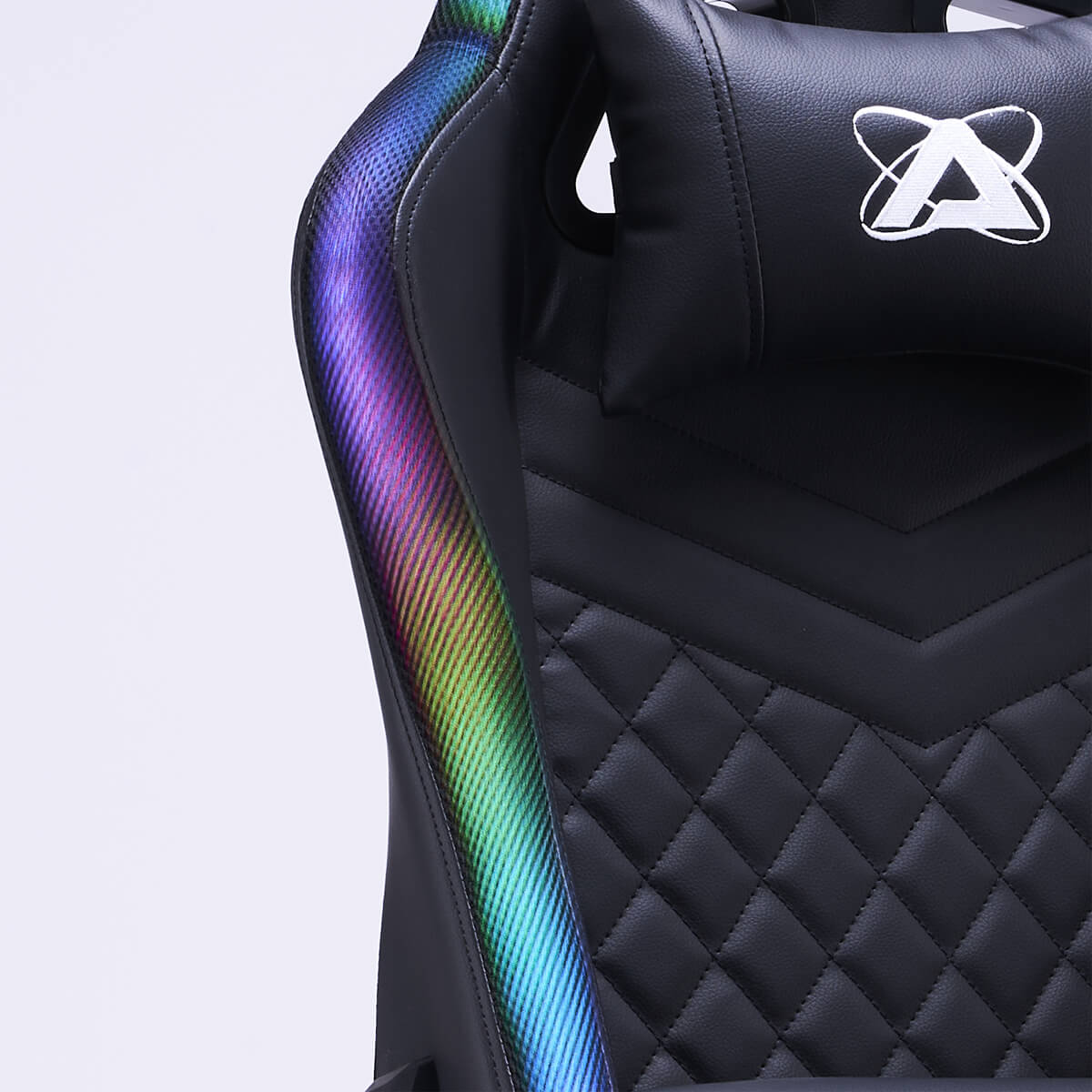 Silla Gamer Rgb Atom Games Negra image number null