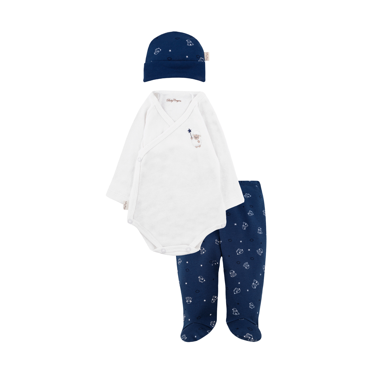 Conjunto de Pa&ntilde;alero Baby Creysi 3 Piezas para Beb&eacute; Ni&ntilde;o image number null