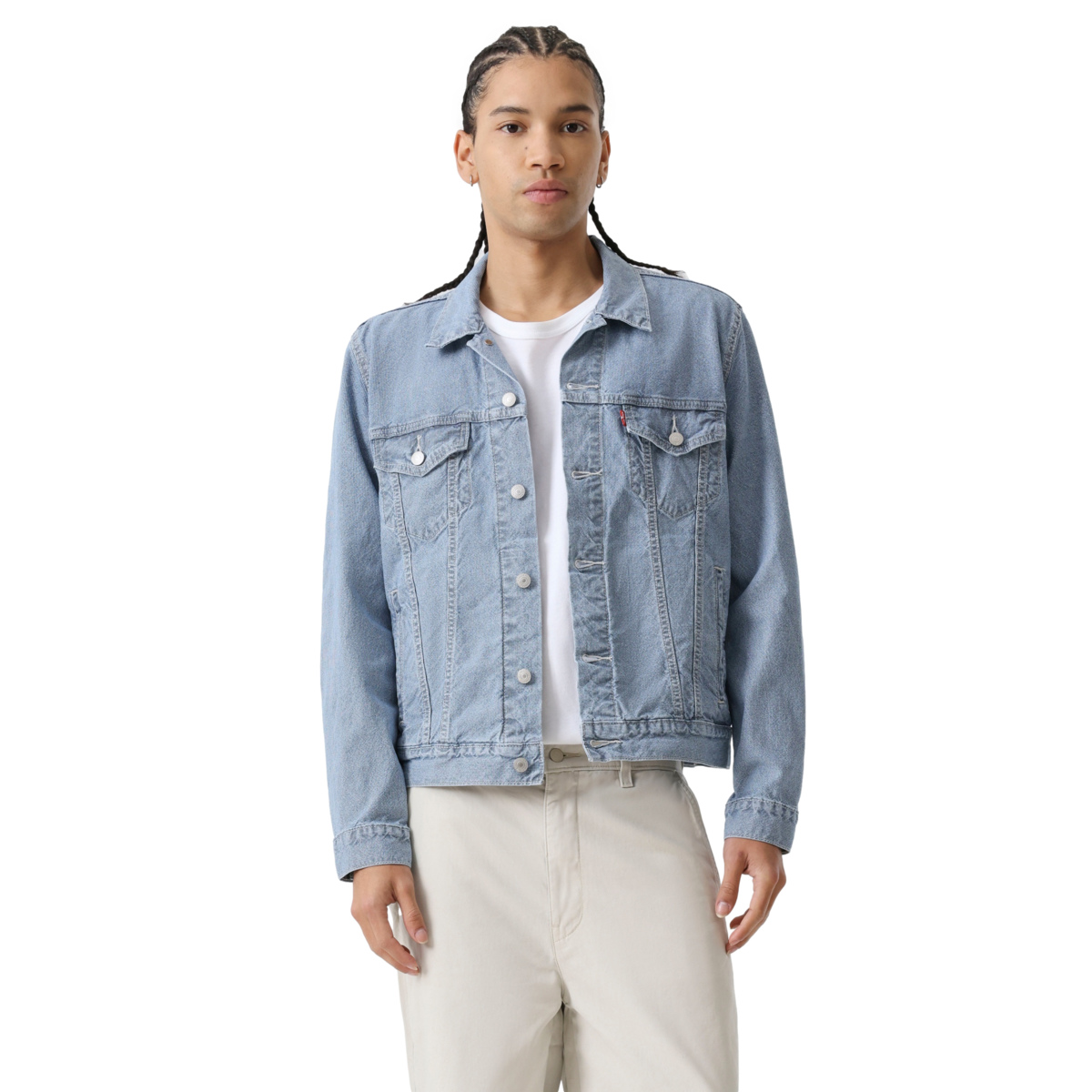 Levi&rsquo;s&reg; Chamarra Trucker de Mezclilla Regular Fit para Hombre image number null
