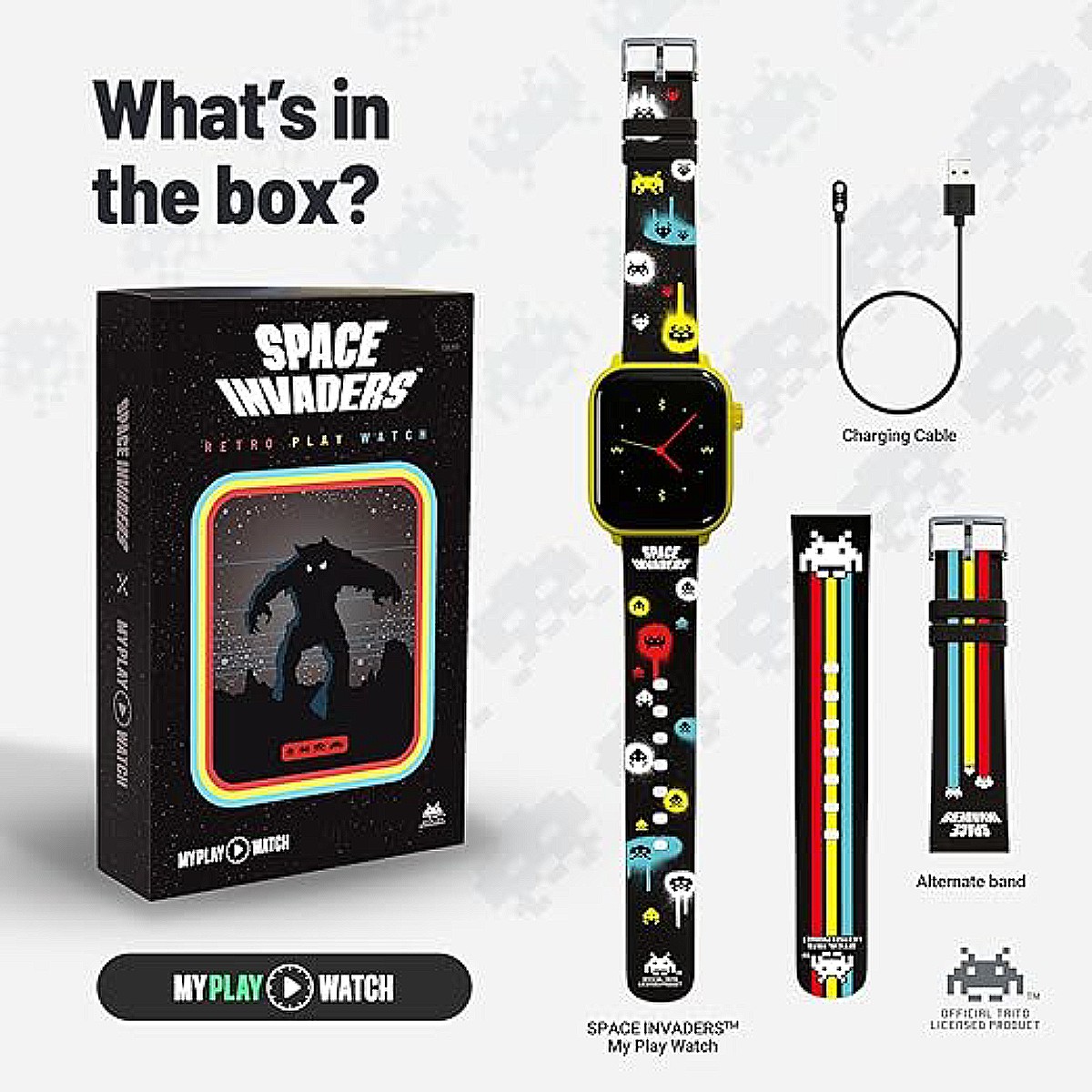 Reloj Space Invaders My Play Watch image number null