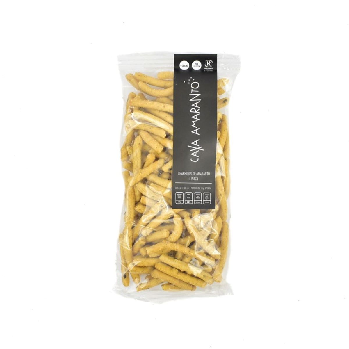Charrito Sabor Linaza 100g Caxa Amaranto image number null