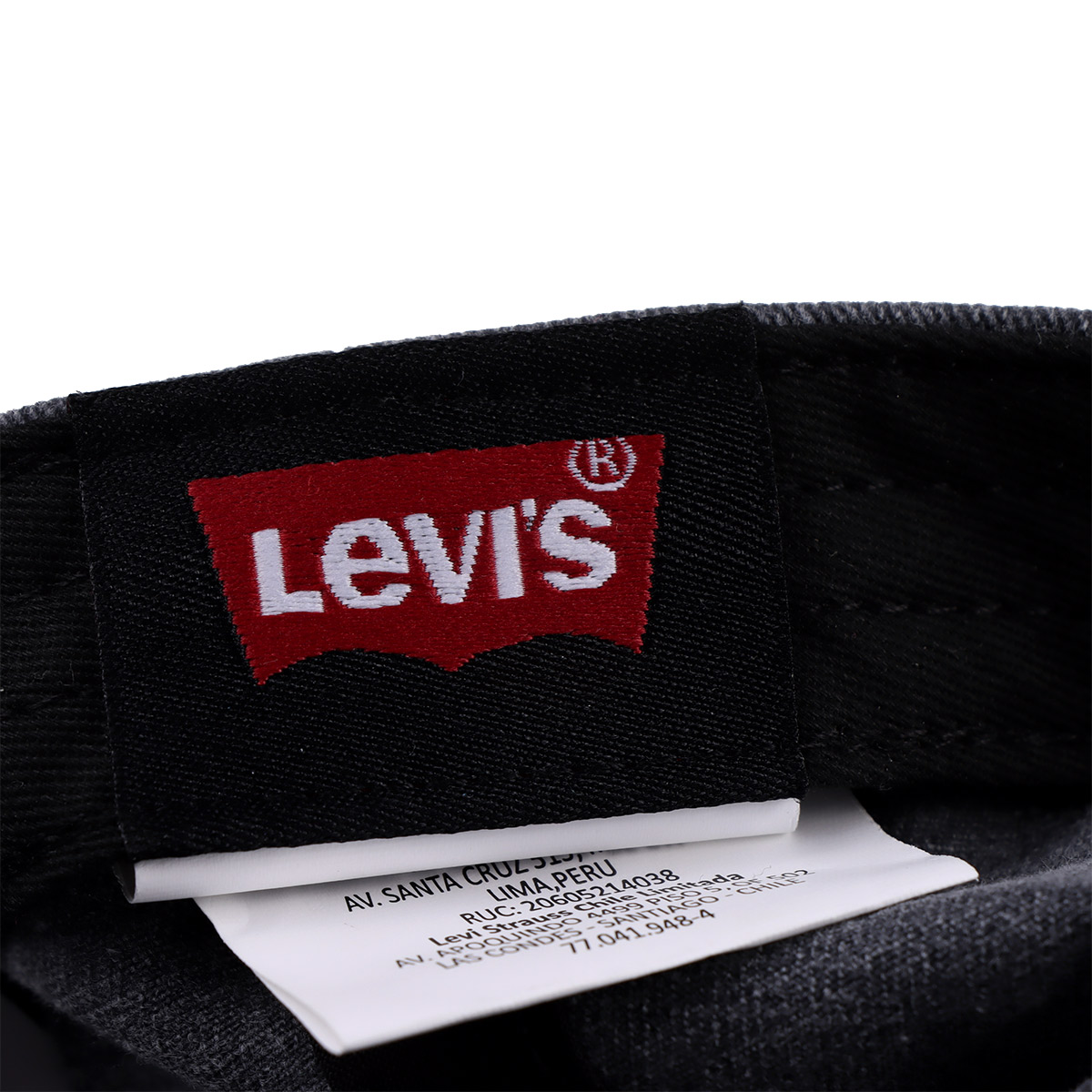Gorra Ajustable beisbolera Logo Bordado Levi's para Hombre image number null