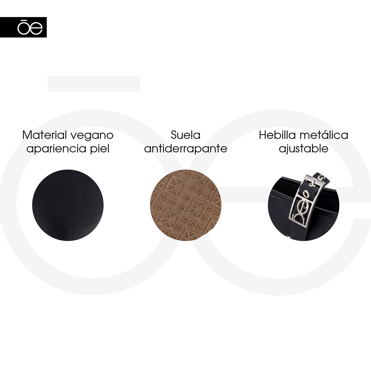 Alpargata Balerina Aplicaci&oacute;n Yute Cloe Carne con Correa para Mujer image number null