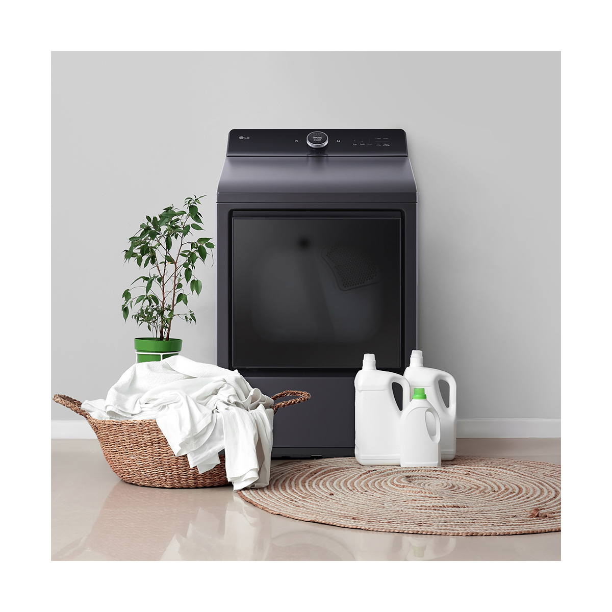 SECADORA LG A GAS 22KG DT22PBTX ONIX NEGRO image number null